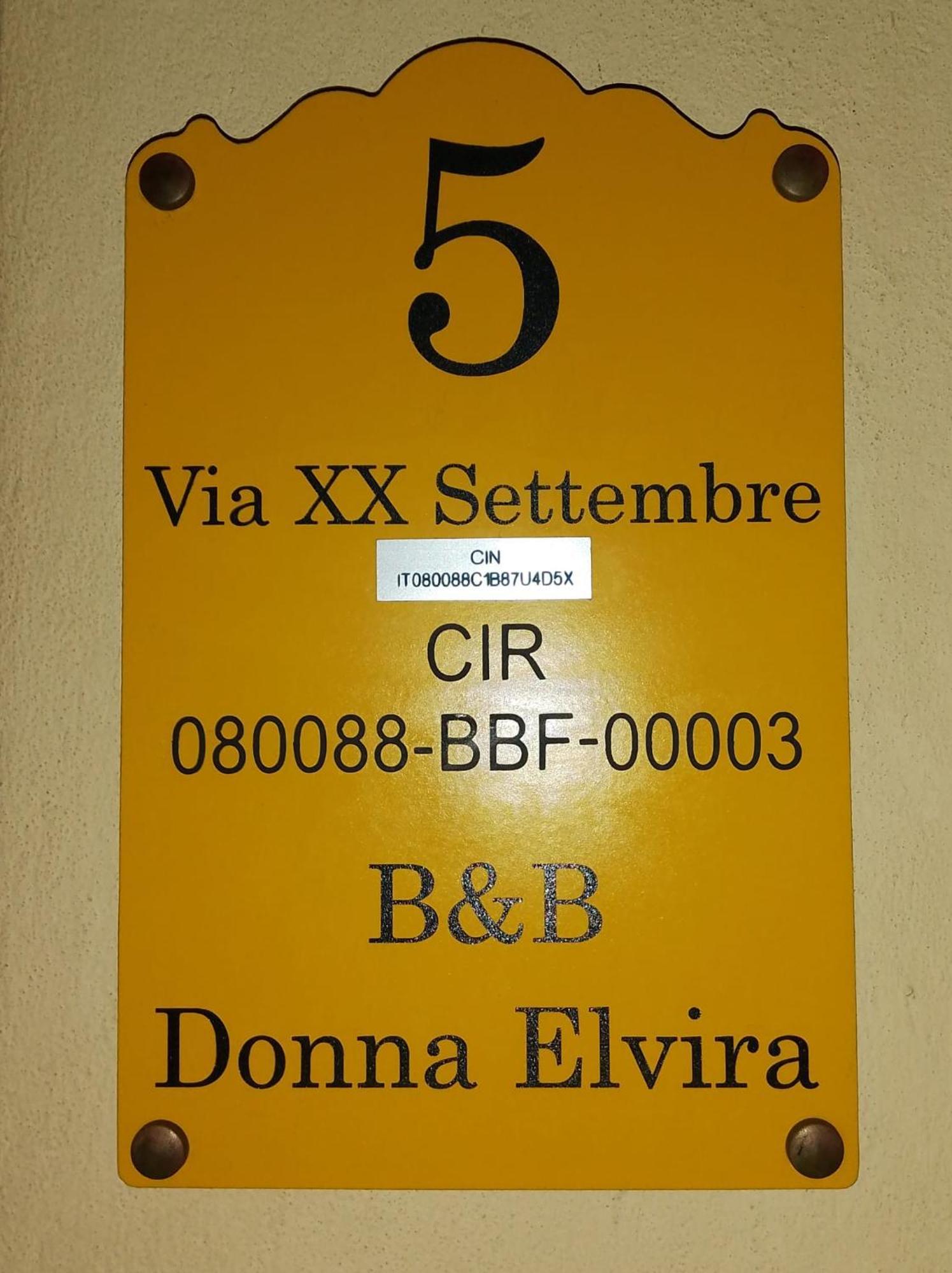 B&B Donna Elvira Siderno Екстер'єр фото
